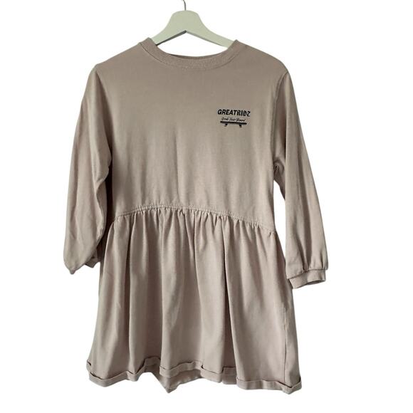 Zara Pink Skater Sweater Dress size 9 - Picture 1 of 8